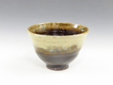 photo Echizen-Yaki (Fukui) Nanashi-Gama Japanese sake cup (guinomi) 3ECH0056