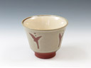 photo Mumyoi-Yaki (Niigata) Kazuyoshi Nagahama Japanese sake cup (guinomi) 3MUM0039