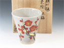photo Zeze-Yaki (Shiga) Japanese sake cup (guinomi) 5ZEZ0002
