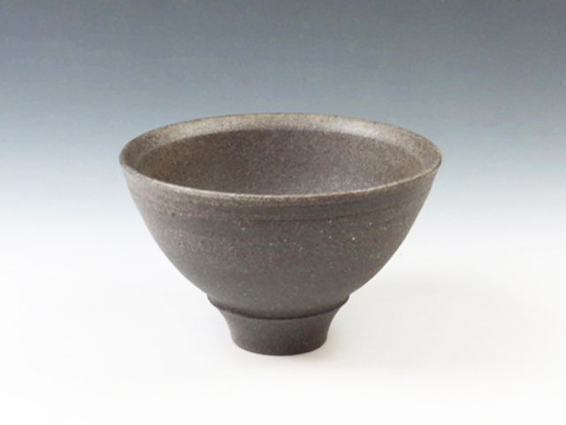 Suzu-Yaki (Ishikawa) Takanori Kizawa Japanese sake cup (guinomi) 3SUZ0025