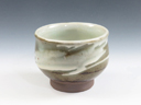 photo Iwami-Yaki (Shimane) Shimada-Gama Japanese sake cup (guinomi) 6IWA0034