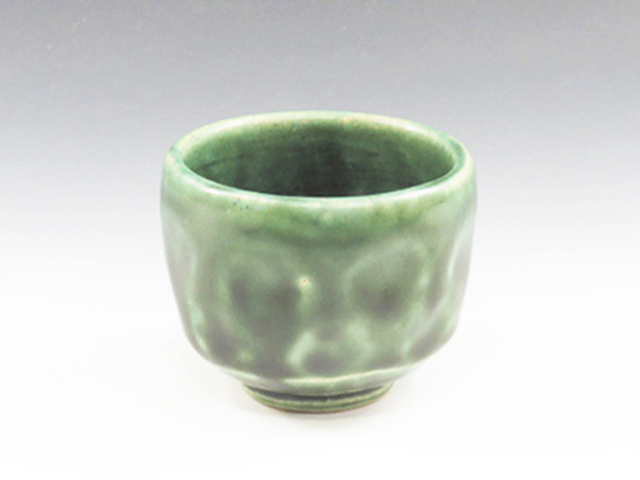 Ohi-Yaki (Ishikawa ) The Original Ohi-Kiln  Japanese sake cup (guinomi)  3OHI0017