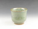photo Kajicho-Yaki (Iwate) Kajicho-Yaki Japanese sake cup (guinomi) 1KAJ0020