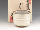 Kasama-Yaki (Ibaraki) Otsu Koyo Gama Pottery Sake cup  photo Kasama-Yaki (Ibaraki) Otsu Koyo Gama Pottery Sake cup